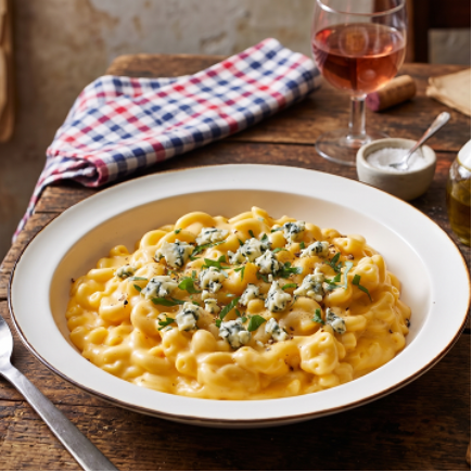 Blue Cheese Mac and Cheese
