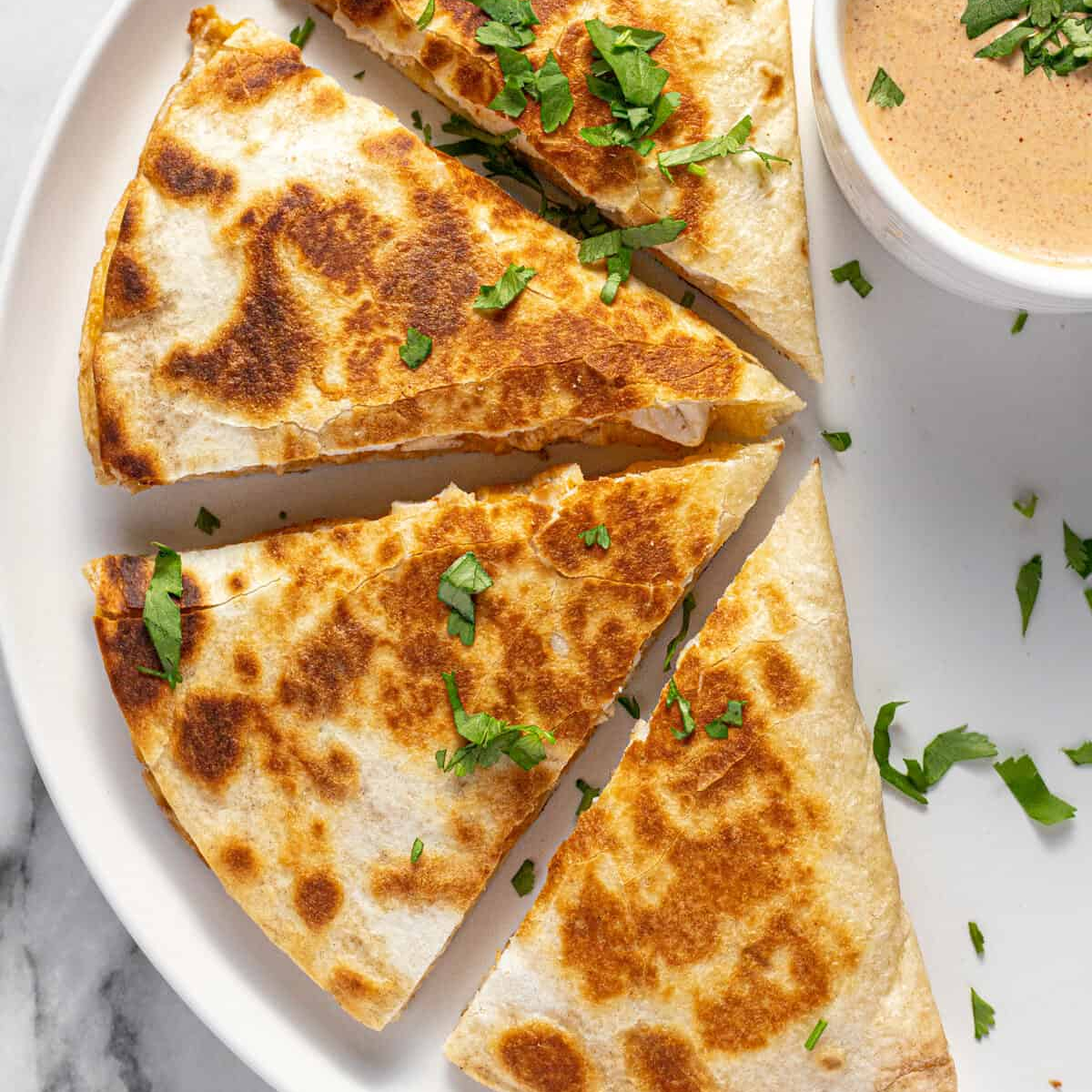 Cheese quesadillas 14 inch 4 PC Loaded with Imported Cheese