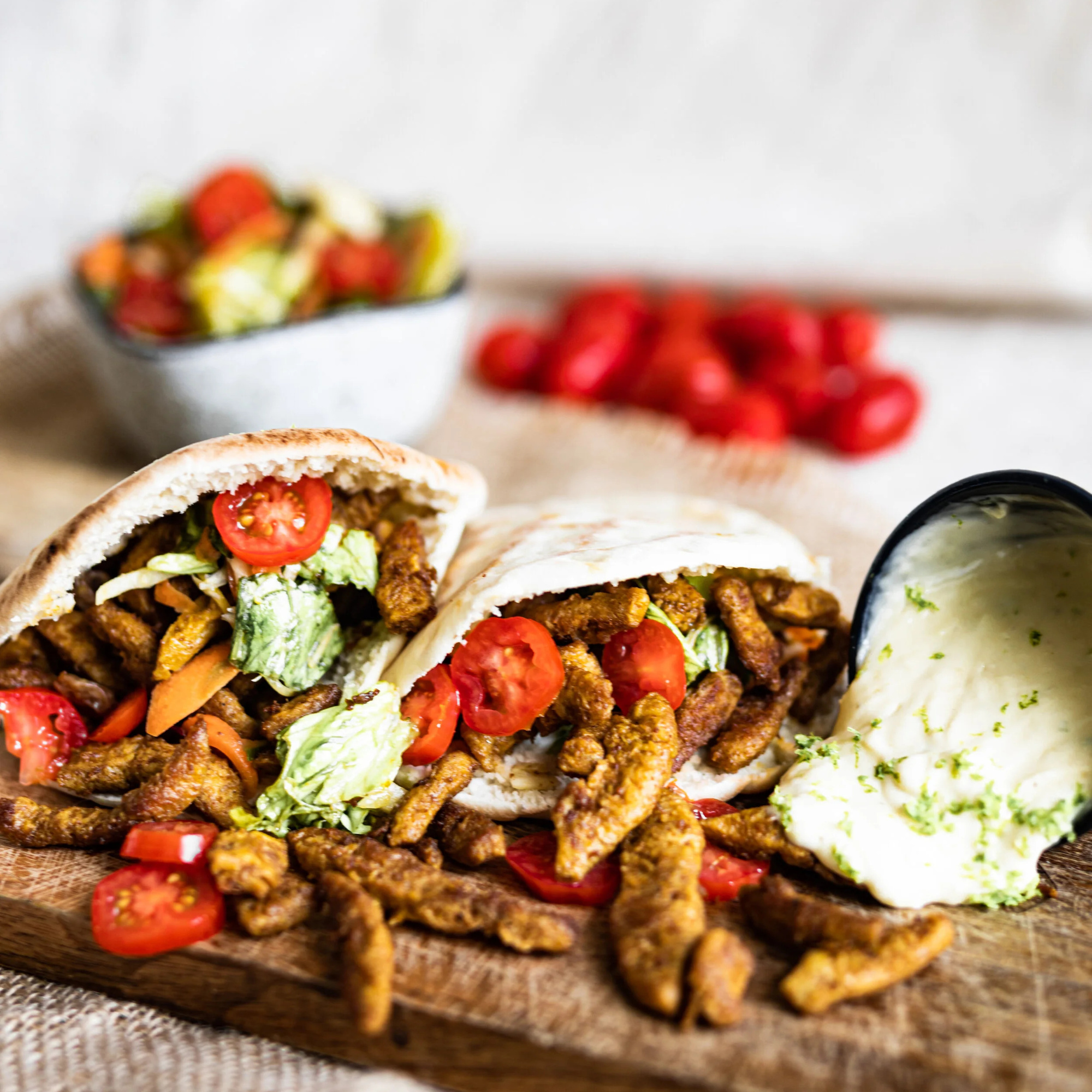 Chicken Shawarma 150g Meat in Pita