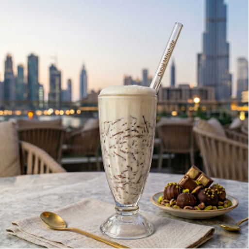 Dubai Chocolate Pistachio Milkshake 16 oz