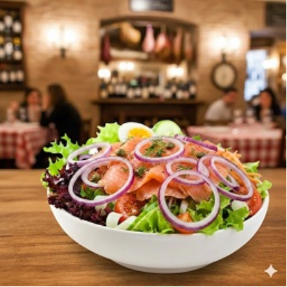 (NEW) Norwegian Smoked Salmon Salad