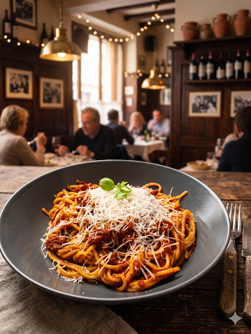 Original Italian Spaghetti Milanese